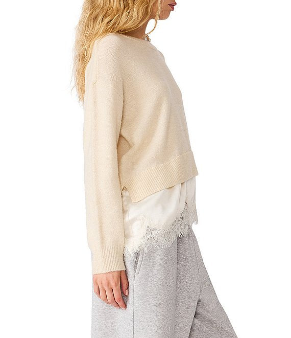 Aries Slip Lace Sweater