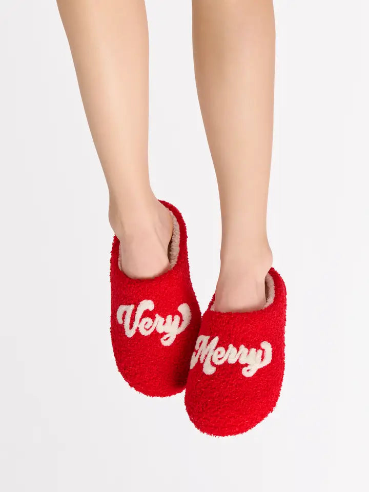 Verry Merry Slippers