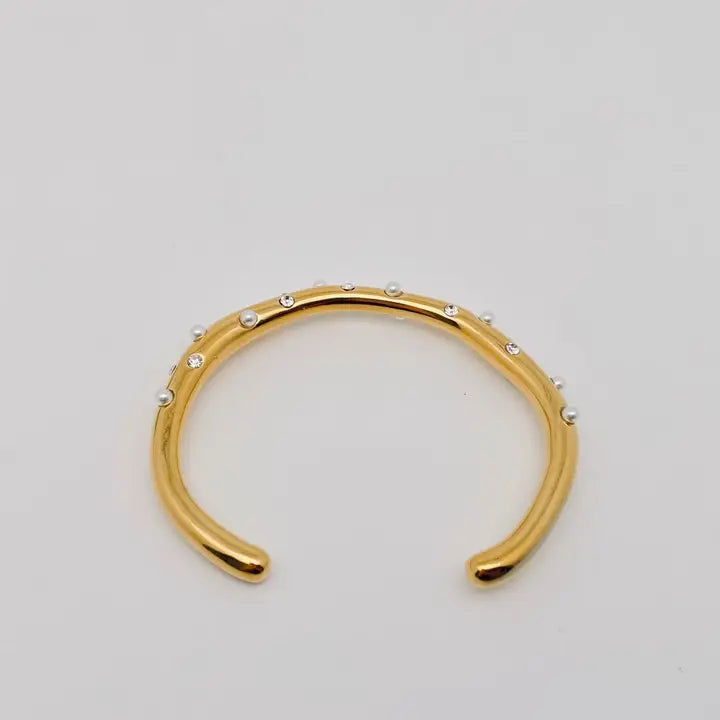 Pearl Drop Bangle
