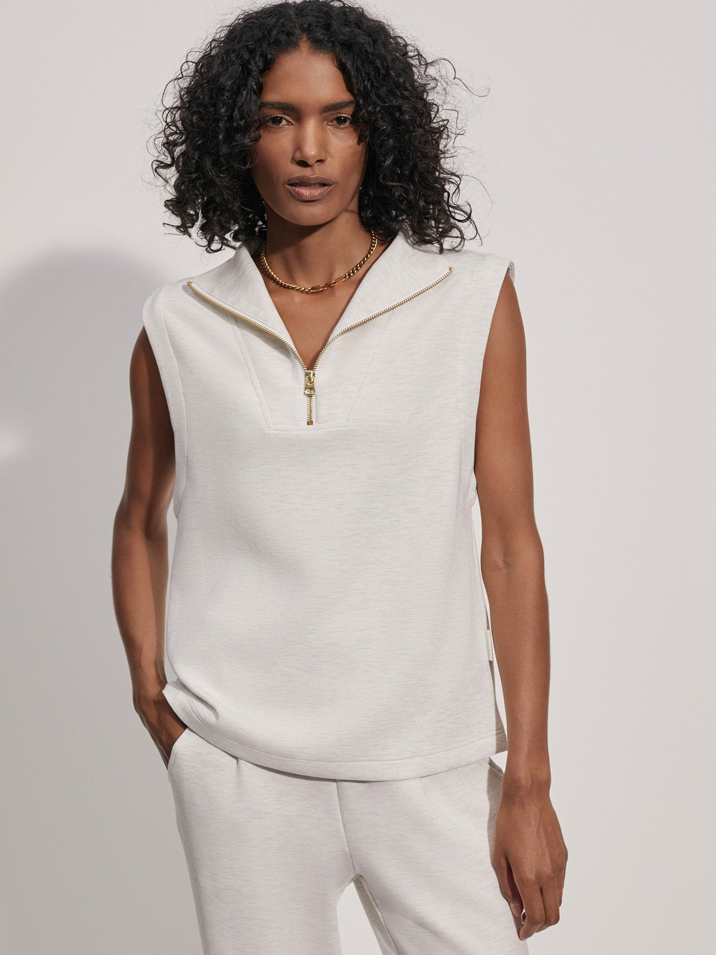 Varley Magnolia Half Zip Tank – Klutch