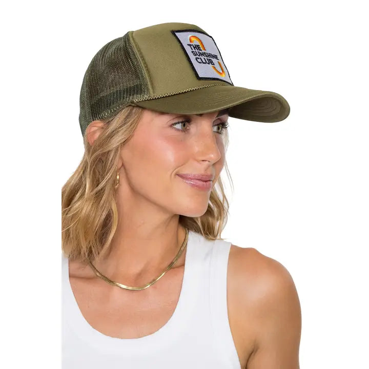 Sunshine Club Trucker Hat