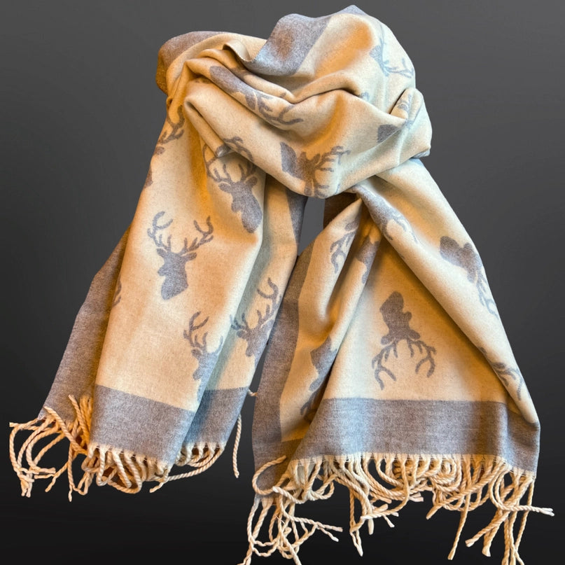 La Chasse Deer Scarf