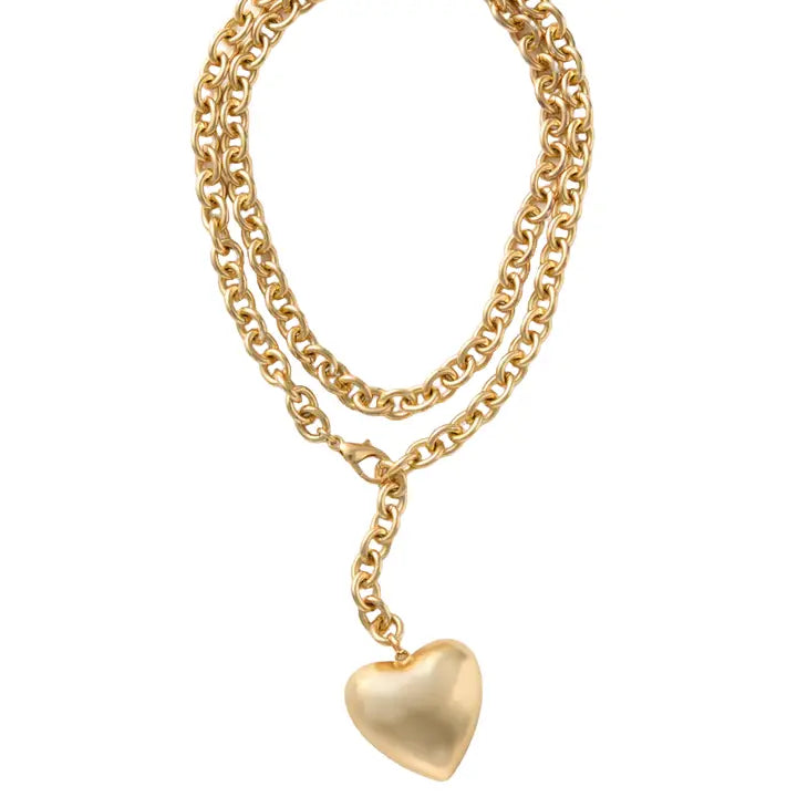 Amoura Heart Pendant Necklace