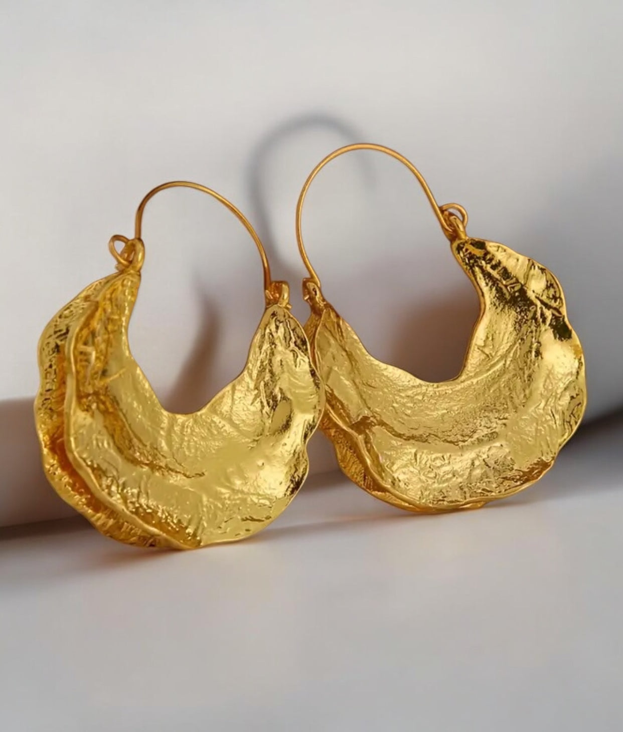 Chippin Hoop Earrings