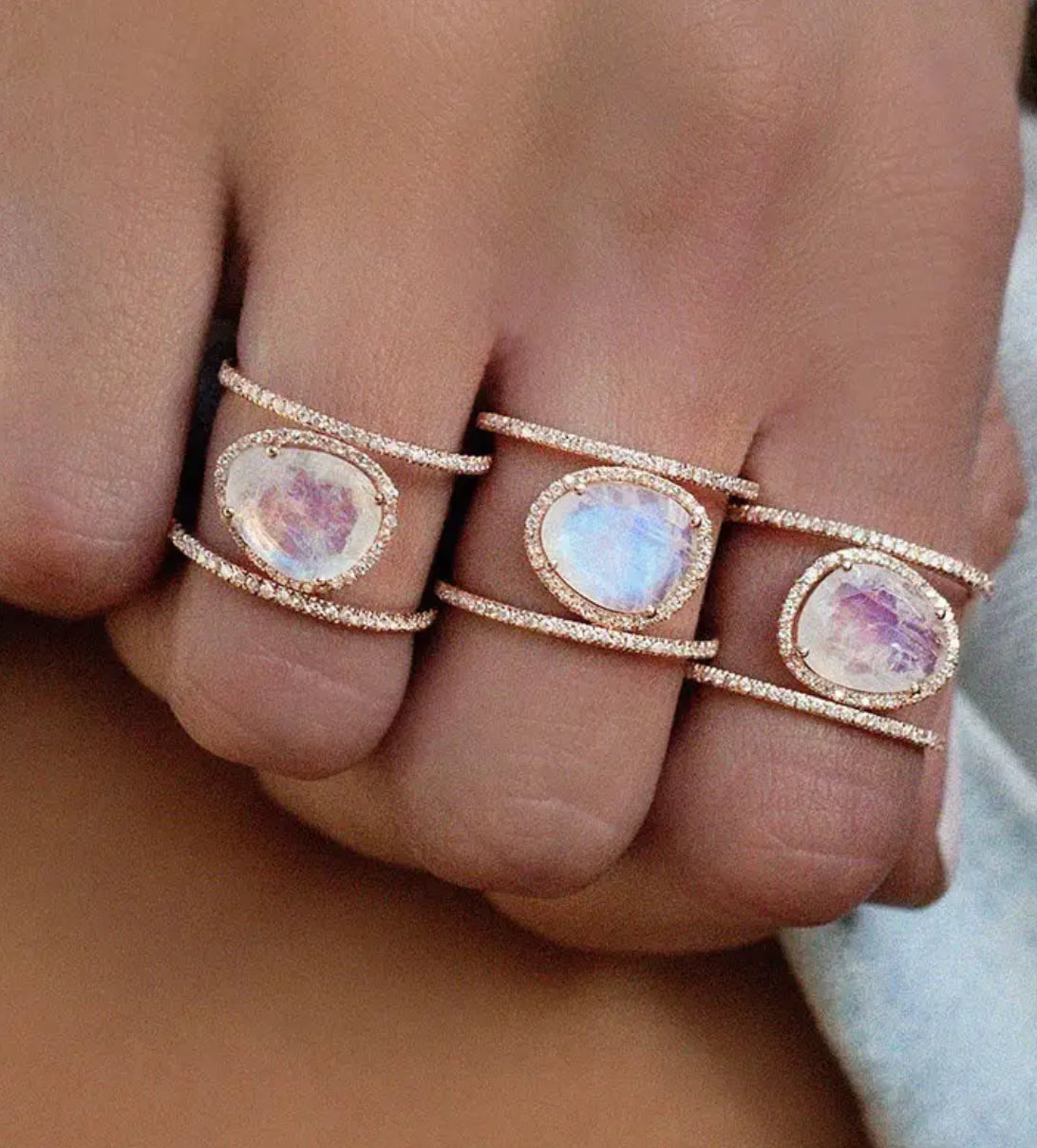 Misti Moonstone Ring