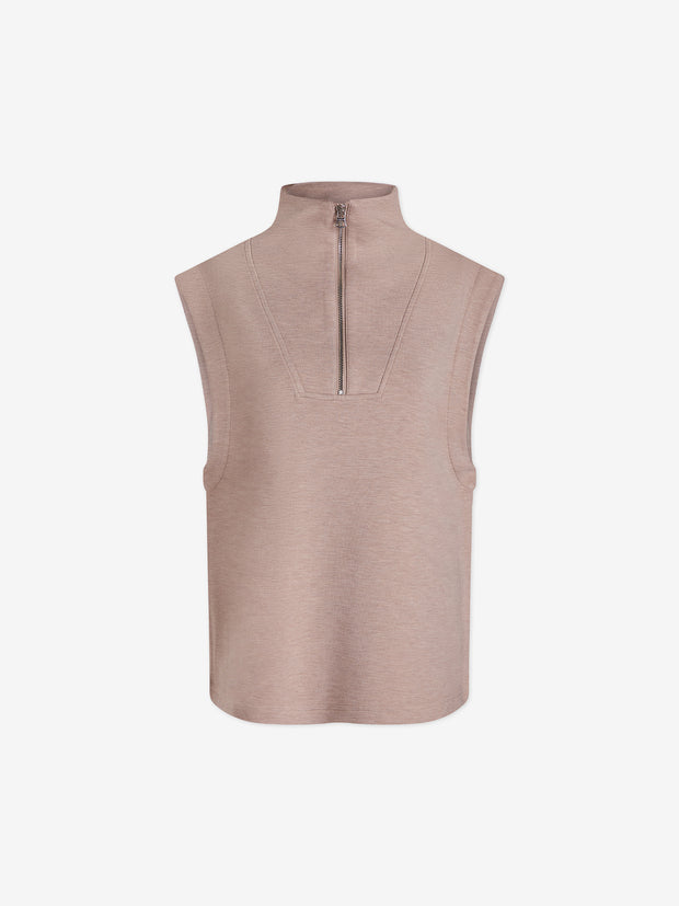 Varley Magnolia Half Zip Tank