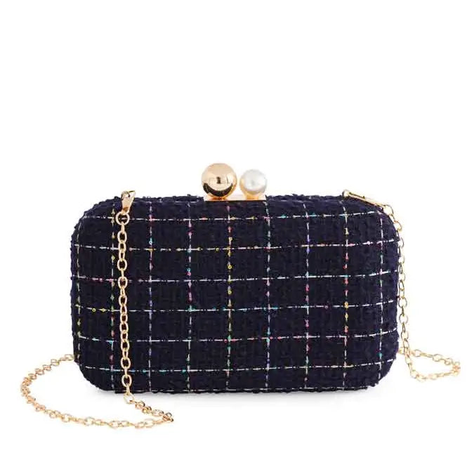 Mabel Tweed Clutch