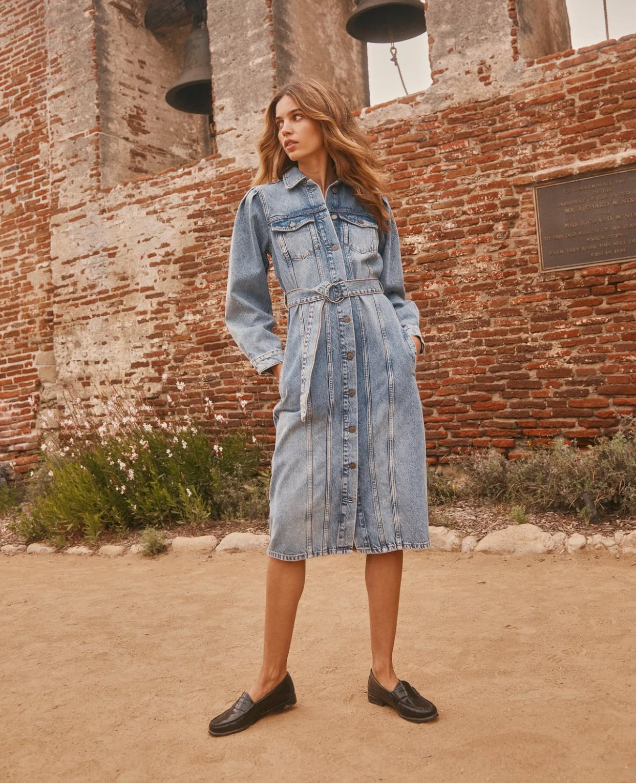 Rails Pismo Denim Midi Dress Klutch Rails Pismo Denim Midi Dress Klutch