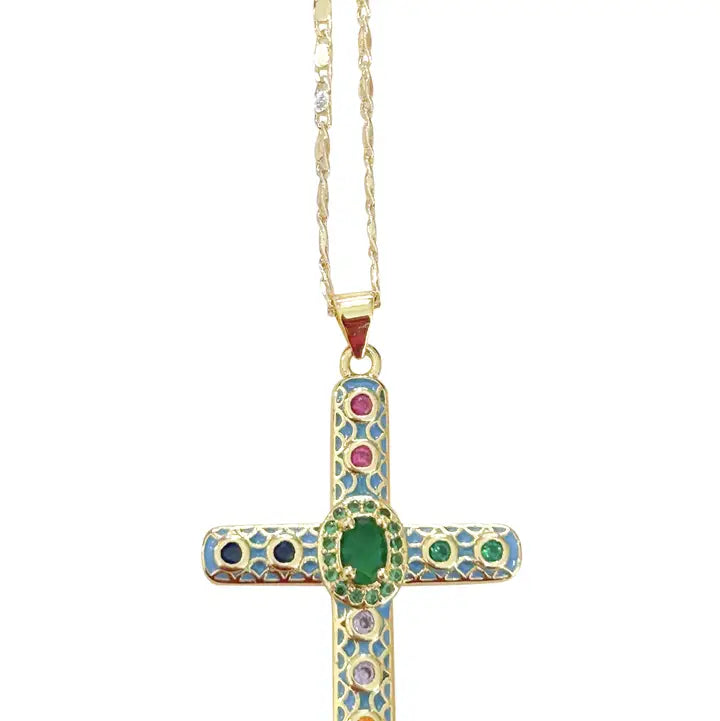 Vienna Cross Necklace