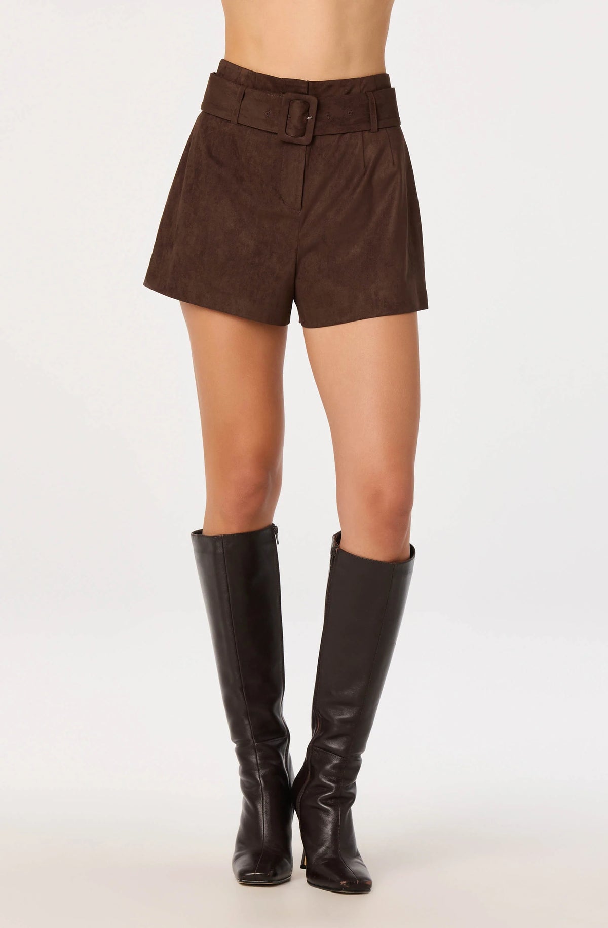 Rain Faux Suede Shorts