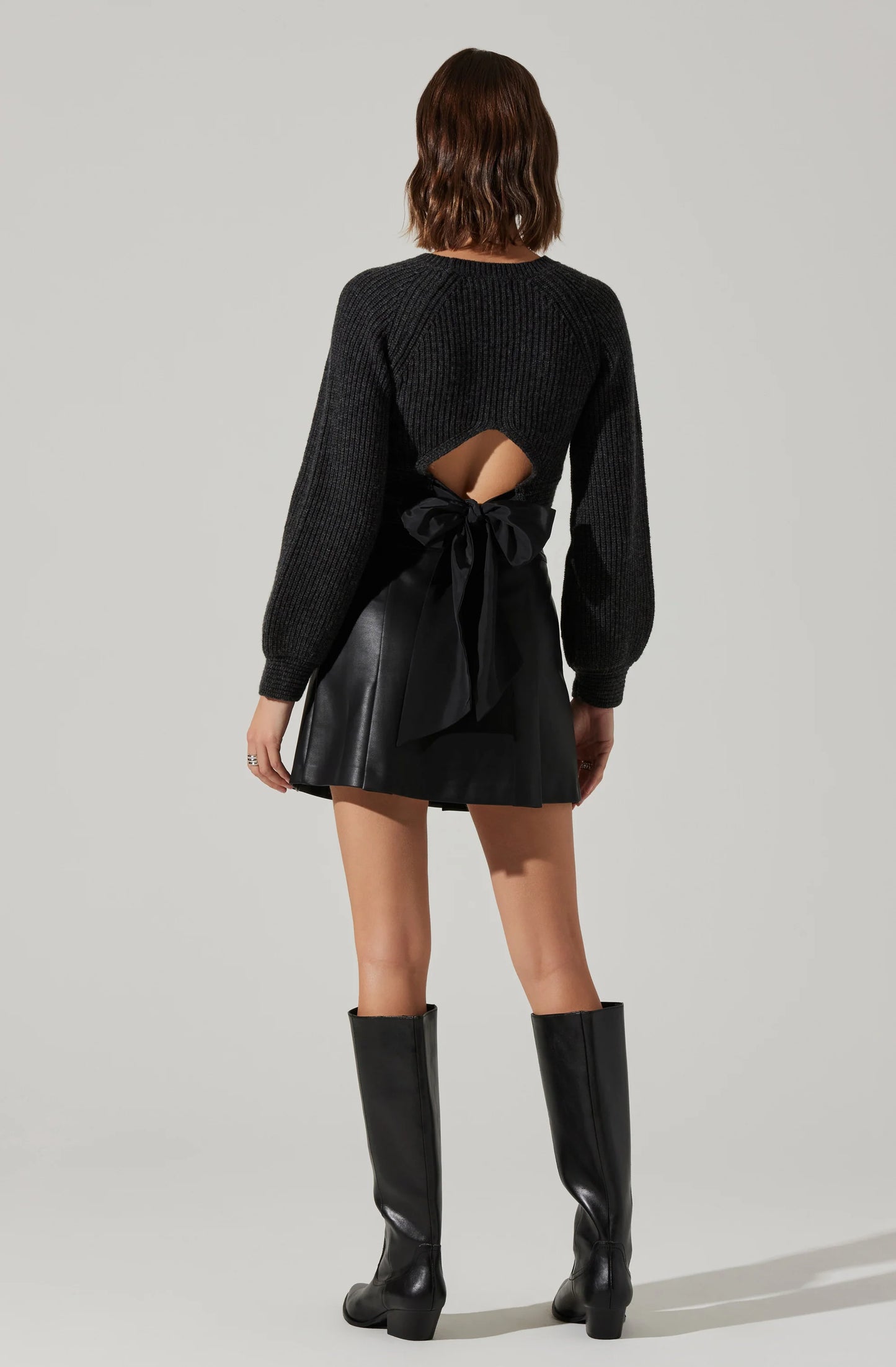 Eila Bow Back Sweater
