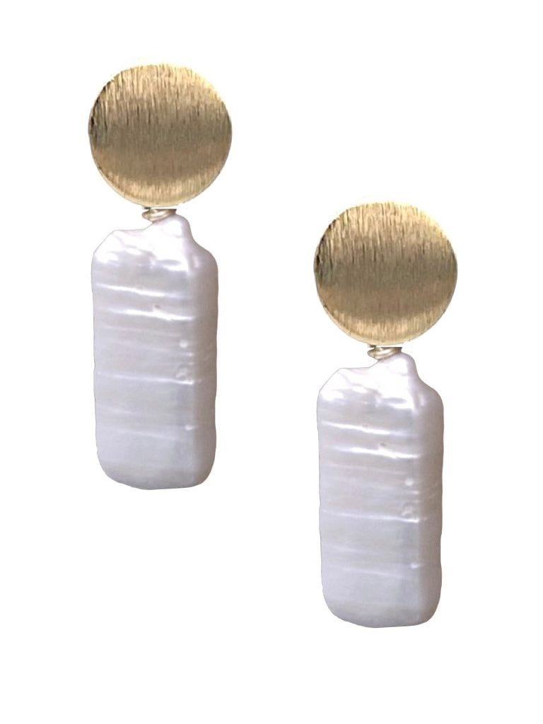 Social Climbers Pearl Earrings