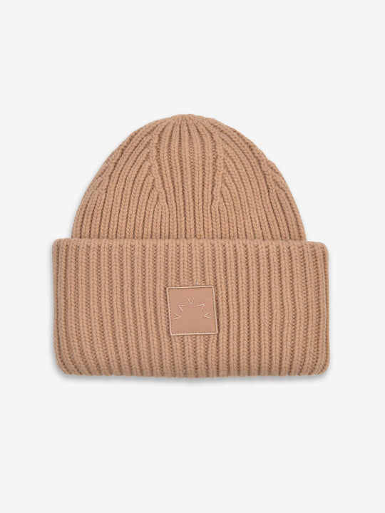 Varley Crest Rib Beanie-Sand : NA
