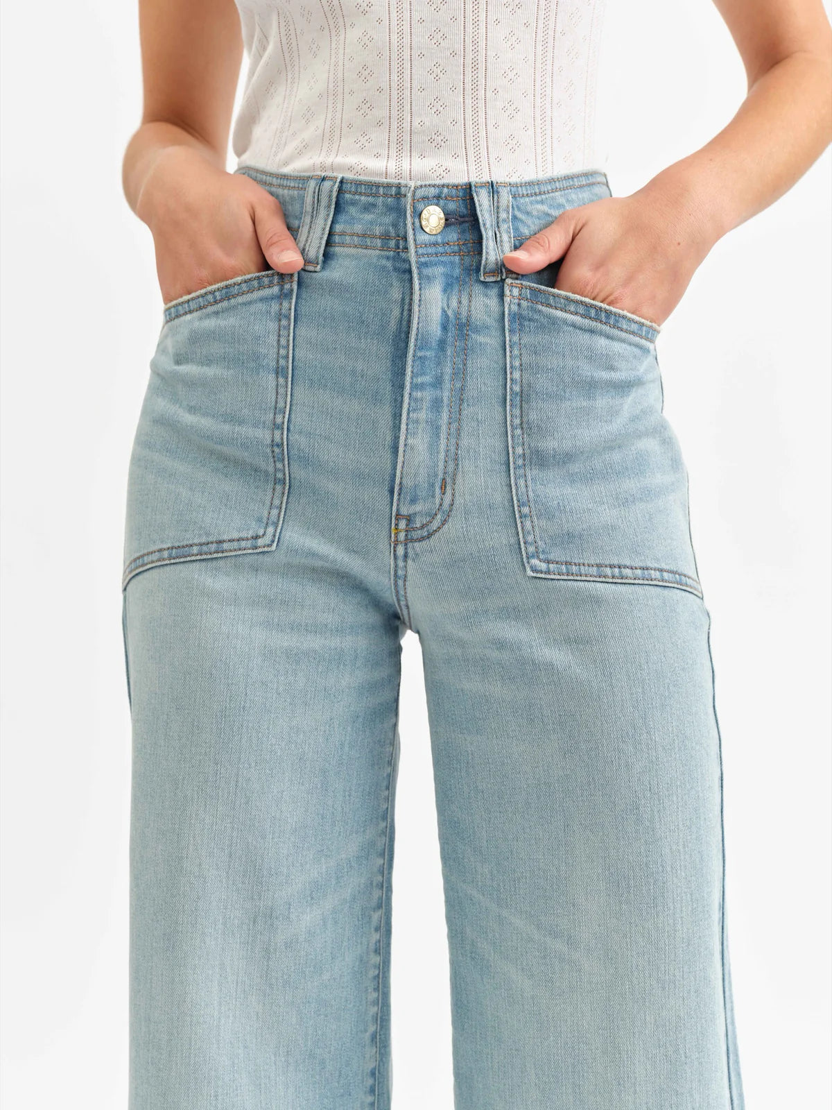 Valley Girl Patch Pocket Ankle