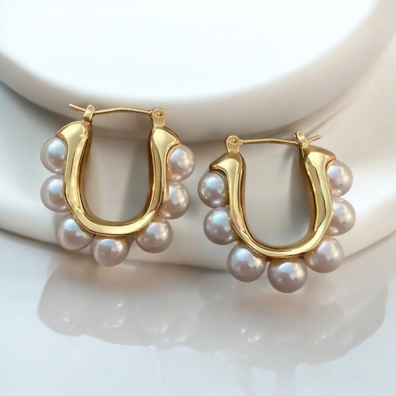 Hoop Of Pearls