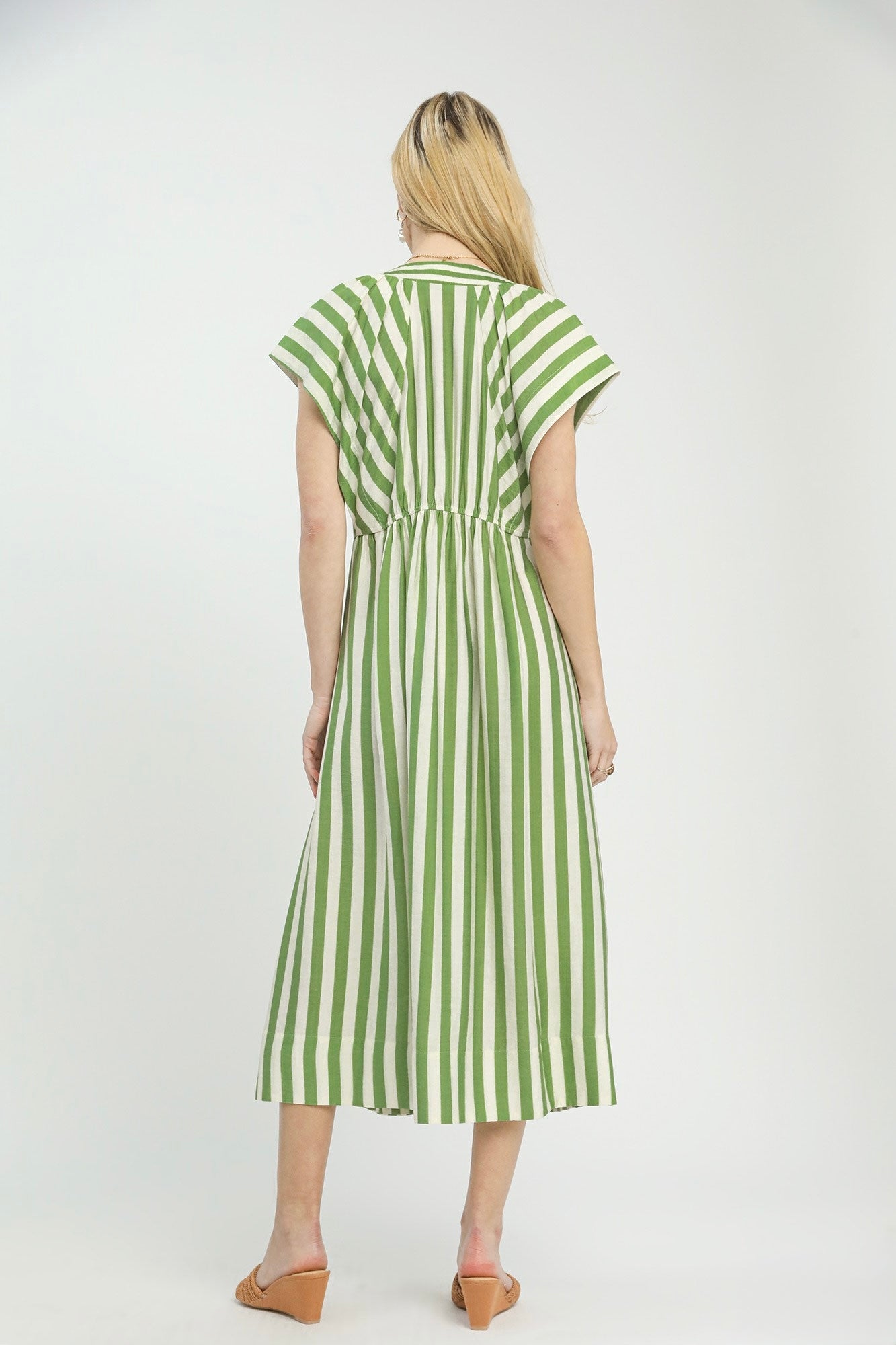 Pistachio Prep Midi Dress