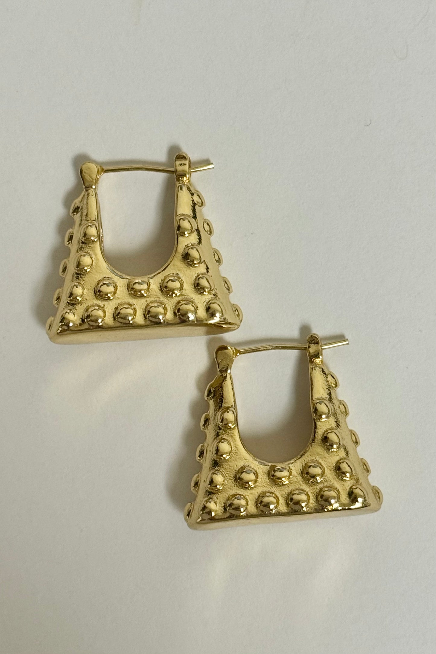 Lucky Hoop Earrings