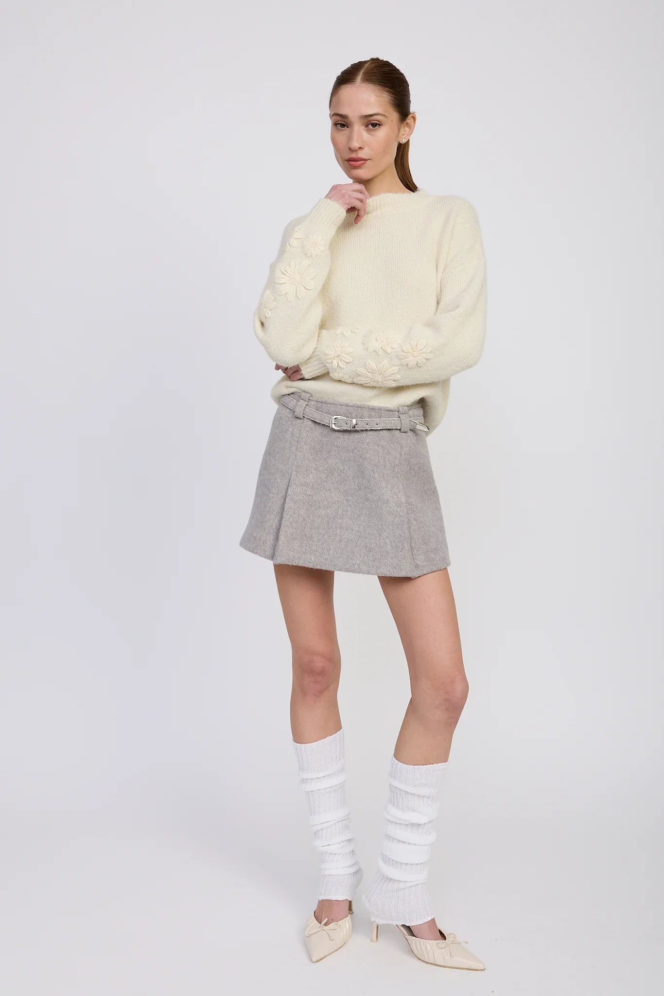 Carrington Belted Skirt