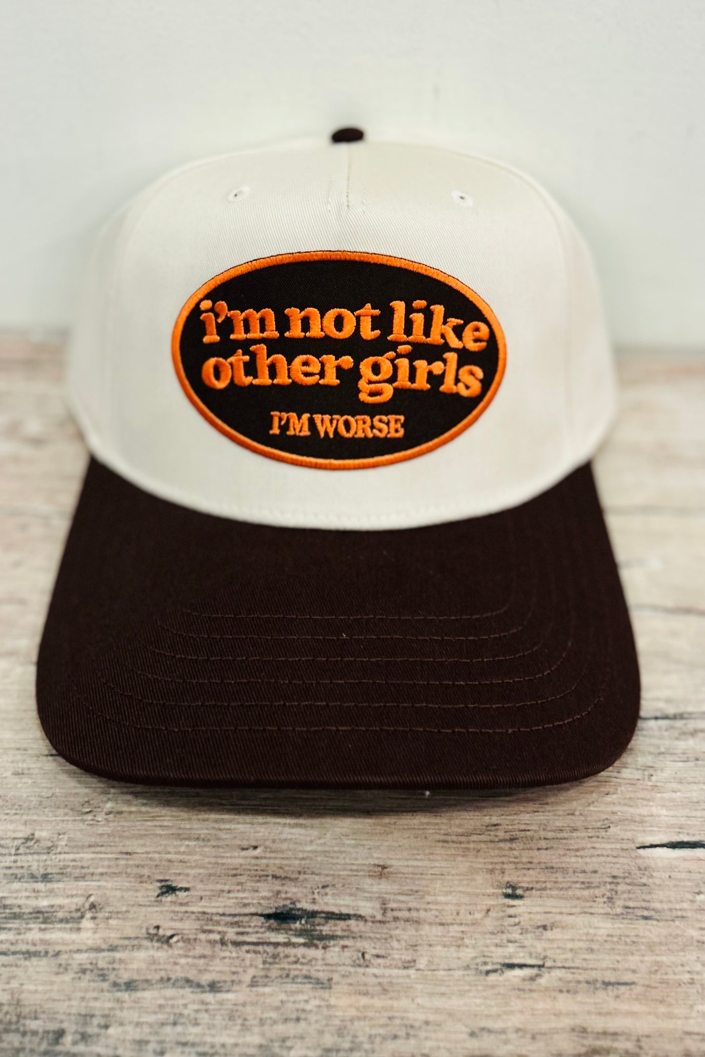 I'm Not Like Other Girls Hat
