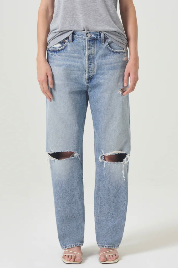 Agolde 90 s Jean Threadbare