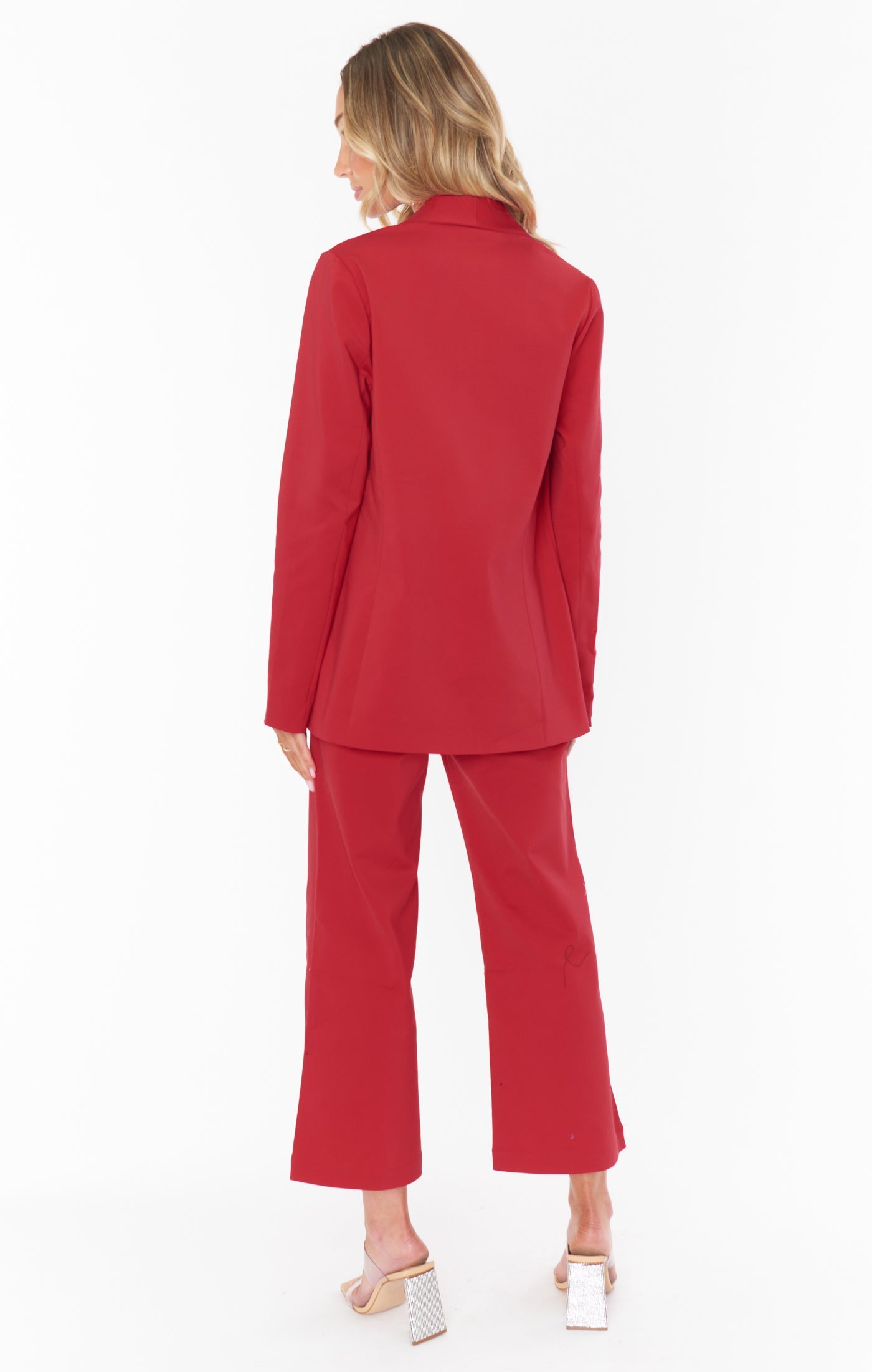 Mumu Major Blazer-Red : Small