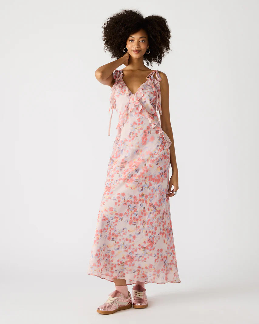 steve madden adalina ruffled maxi dress Adalina Dress Lavender – Klutch
