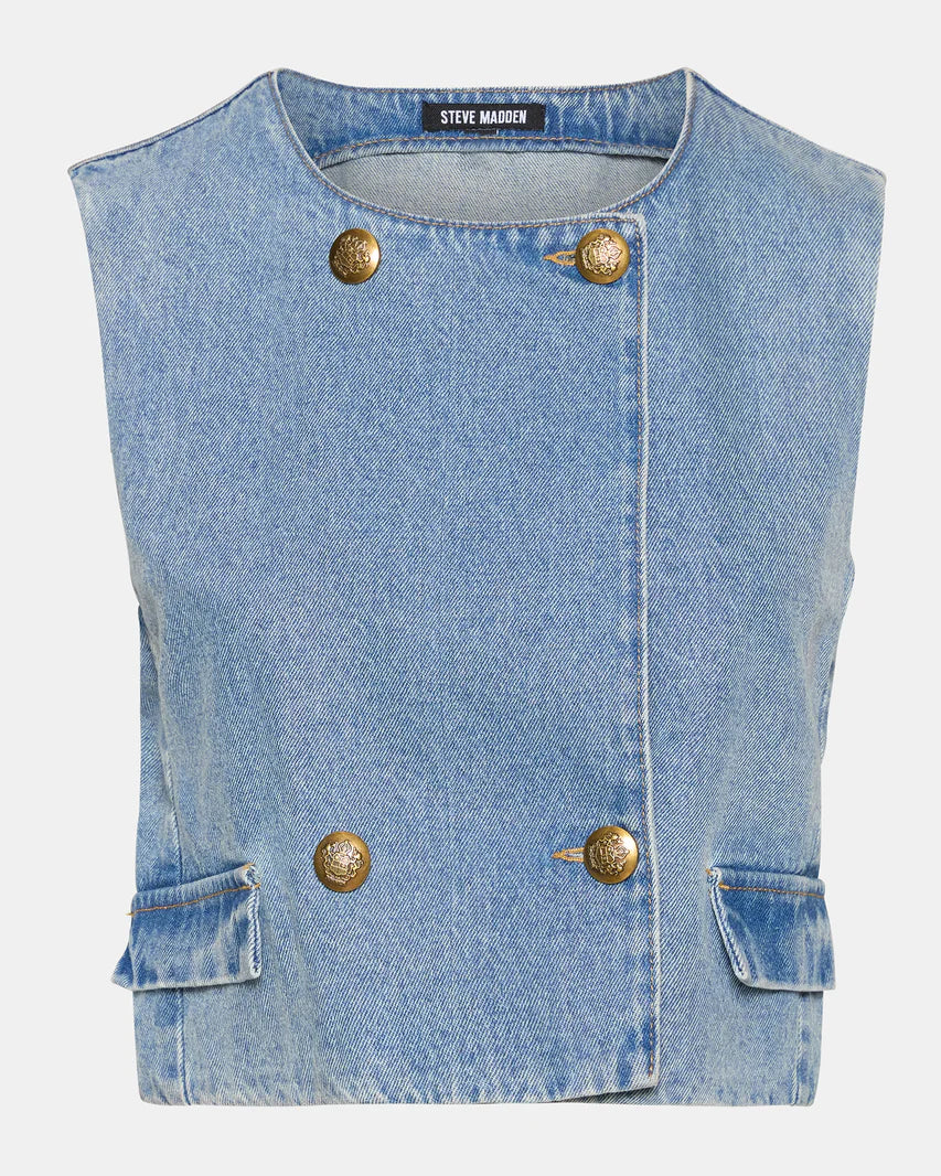 Brea Denim Vest