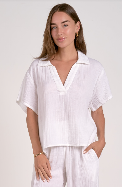 Lynn Linen Top