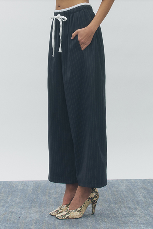 Ari Pinstriped Trousers