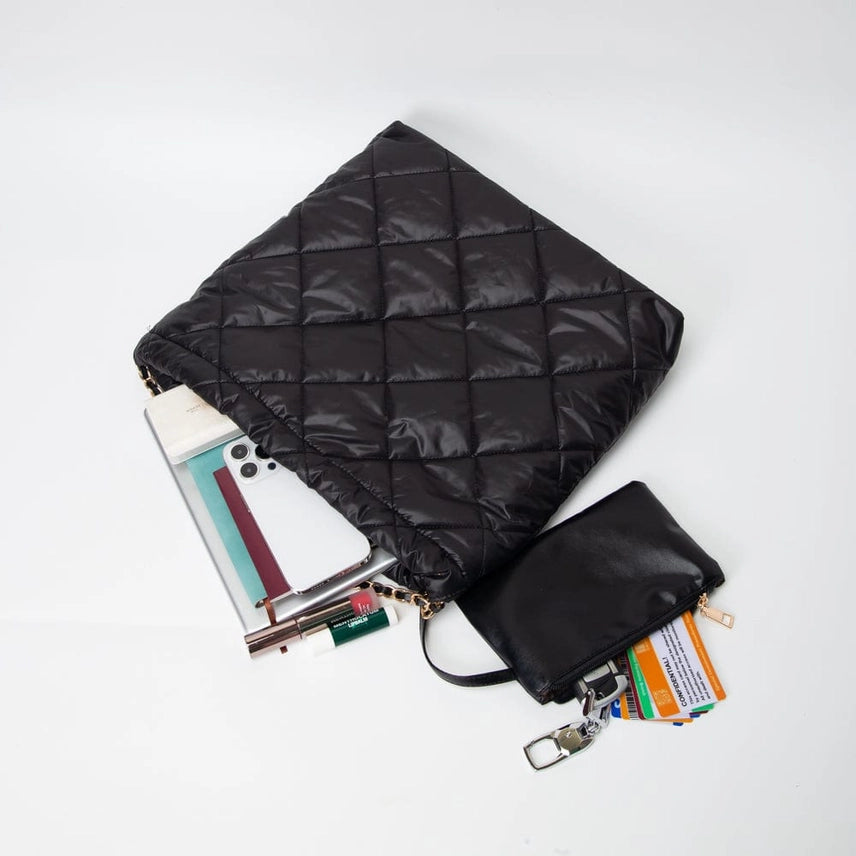 Christy Puffer Hobo Tote