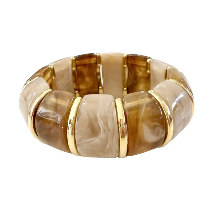 Neva Bracelet Taupe Mix