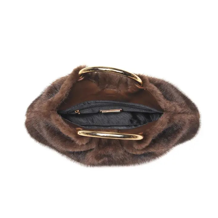 Kaela Fur Clutch