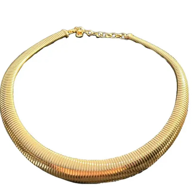 Omega Cobra Collar Necklace