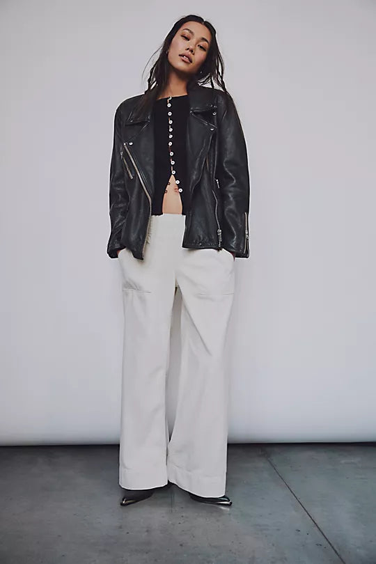 Breezy Denim Pull on