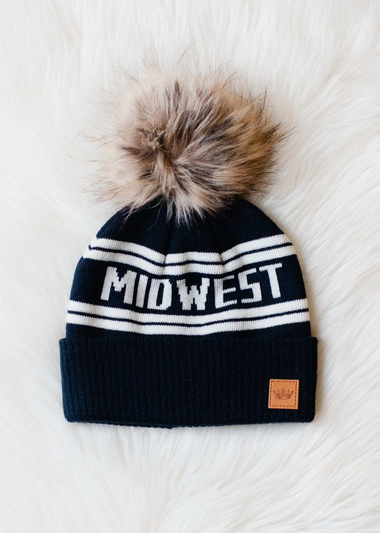 Midwest Pom Stocking Hat