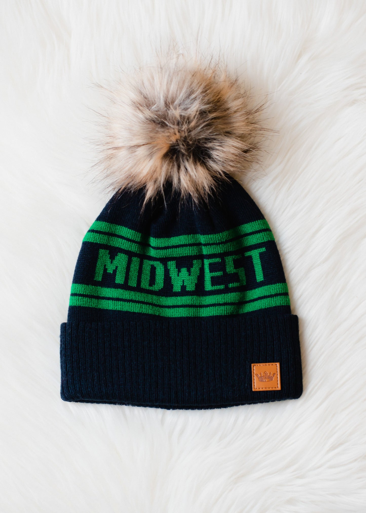 Midwest Pom Stocking Hat