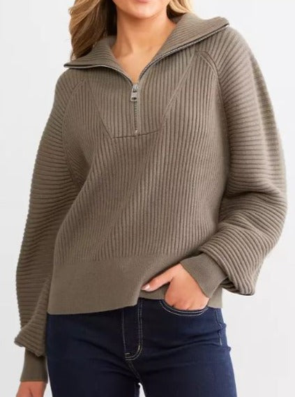 Varley Reid Half Zip Knit