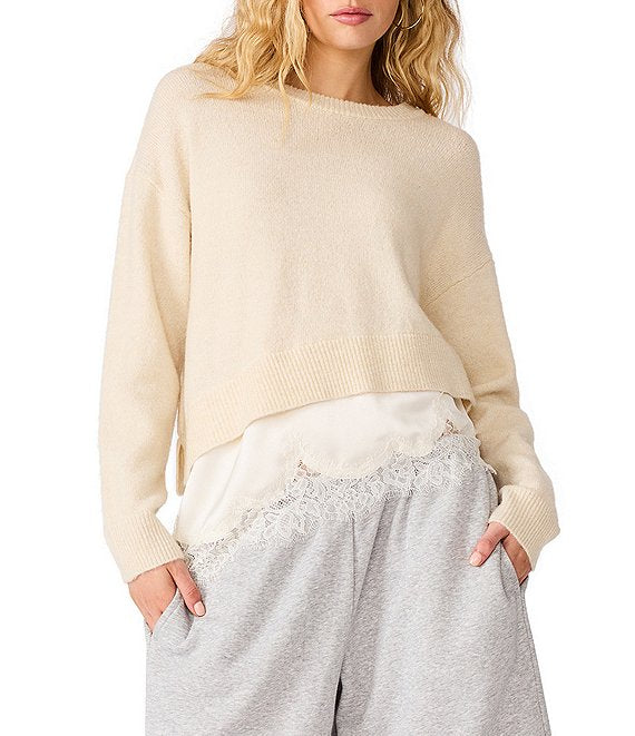 Aries Slip Lace Sweater
