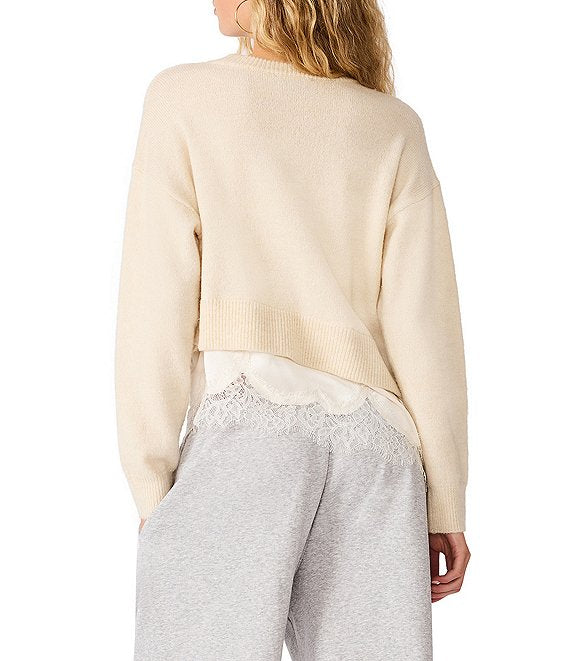 Aries Slip Lace Sweater