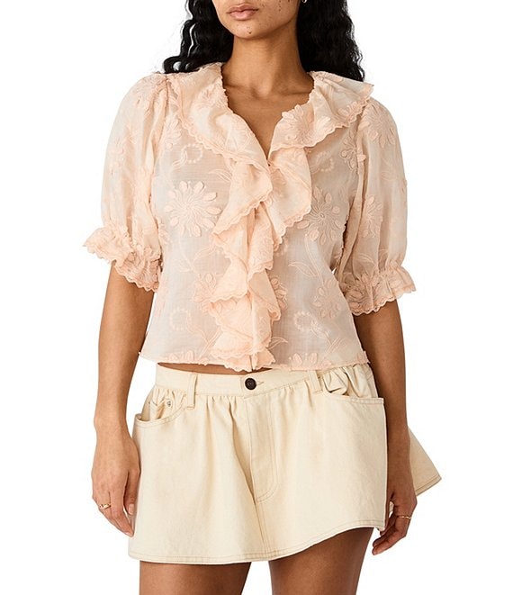 Lyric Embroidered Top