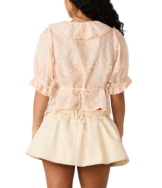 Lyric Embroidered Top