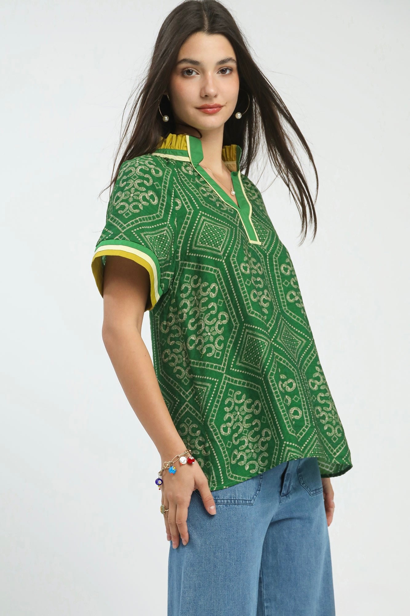 Geo Blouse