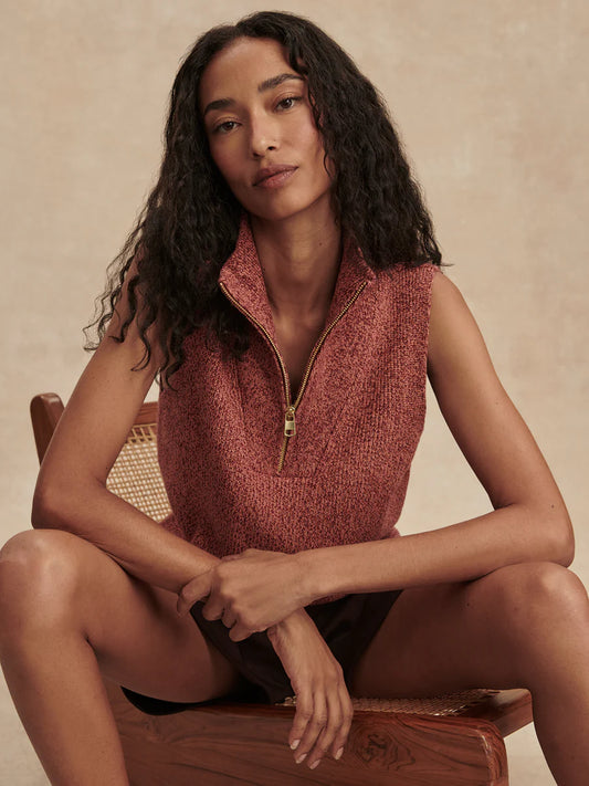 Amina Half-Zip Knit