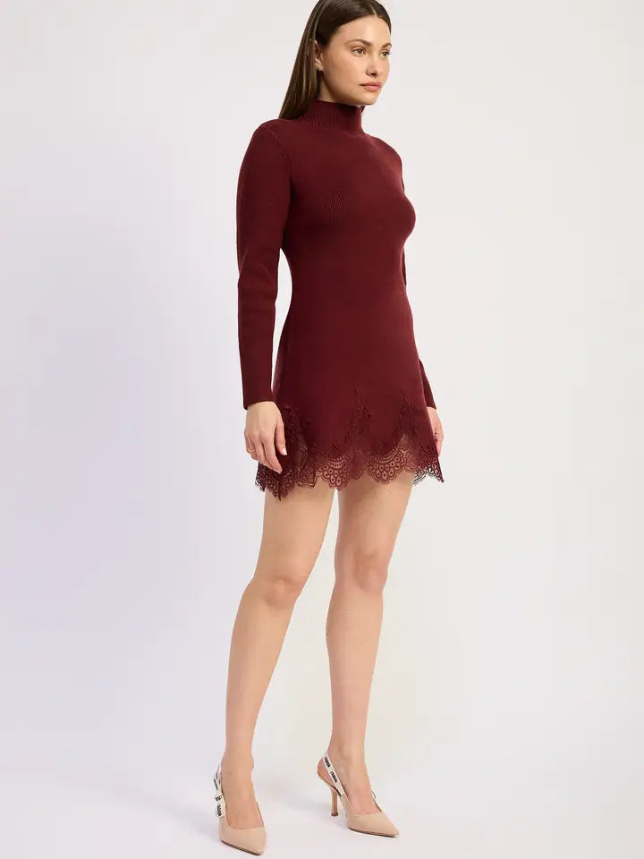 Crawford Knit Mini Dress