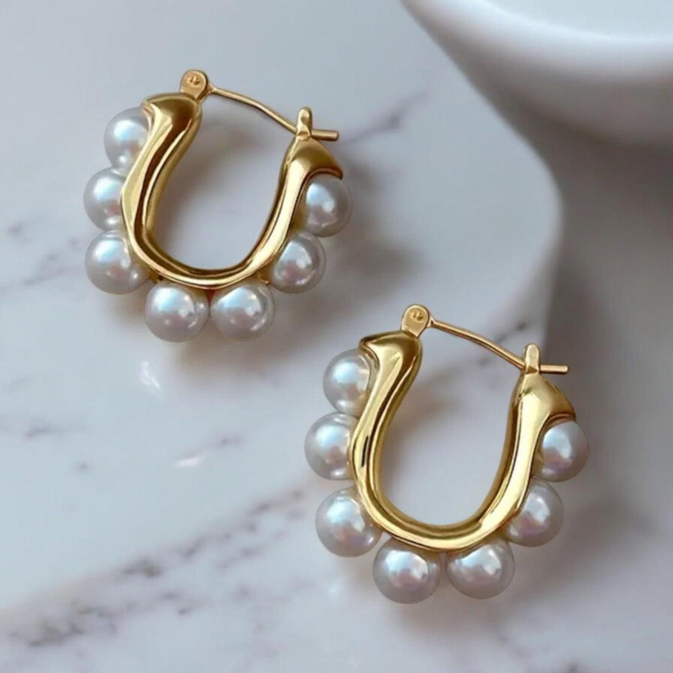 Hoop Of Pearls