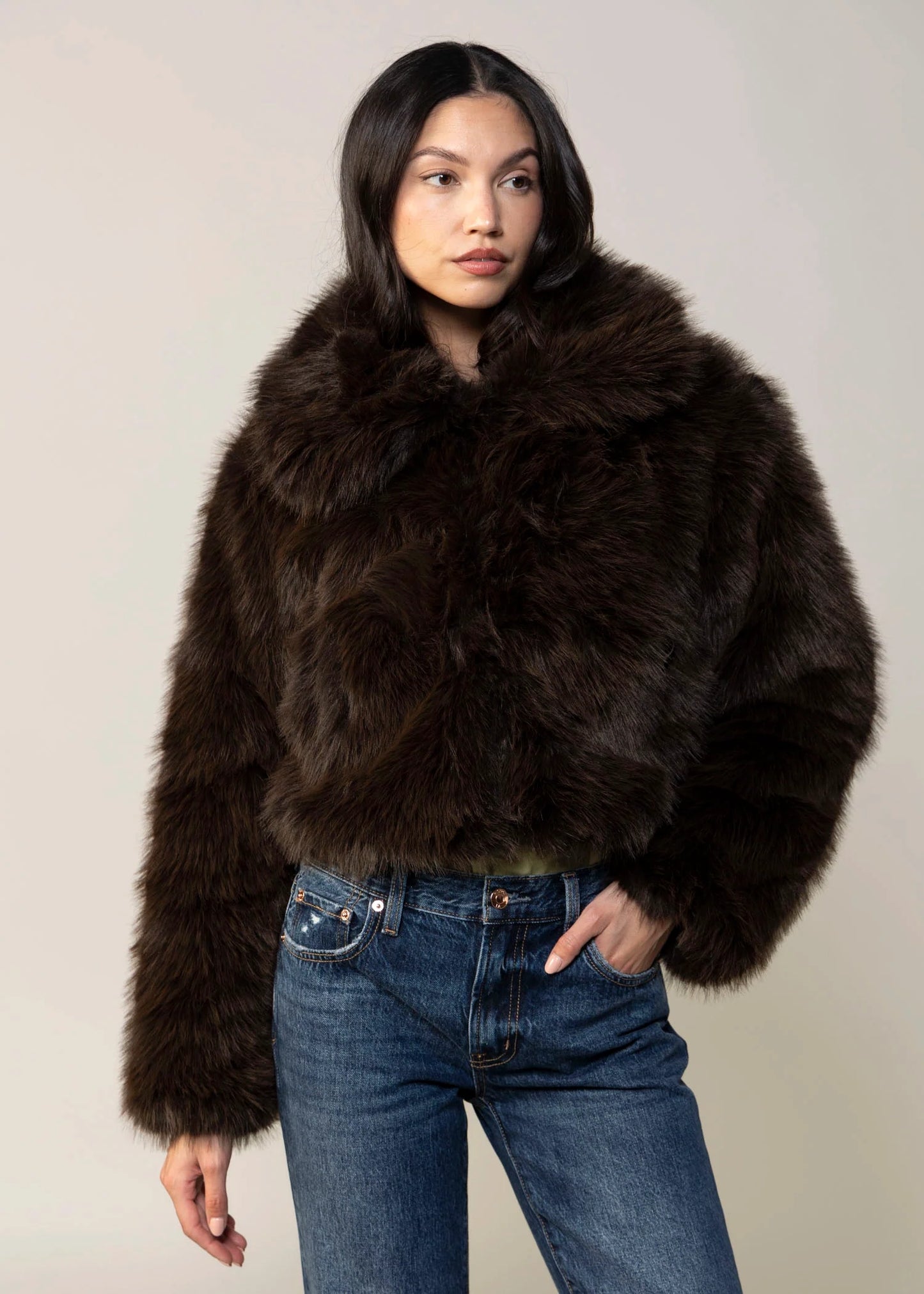Steady Rise Faux Fur Jacket