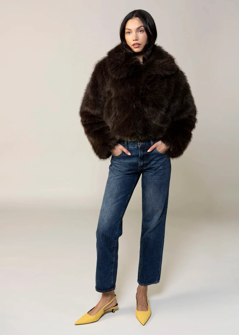 Steady Rise Faux Fur Jacket