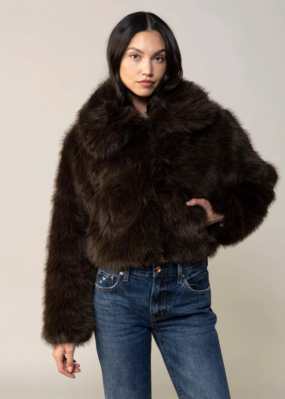 Steady Rise Faux Fur Jacket