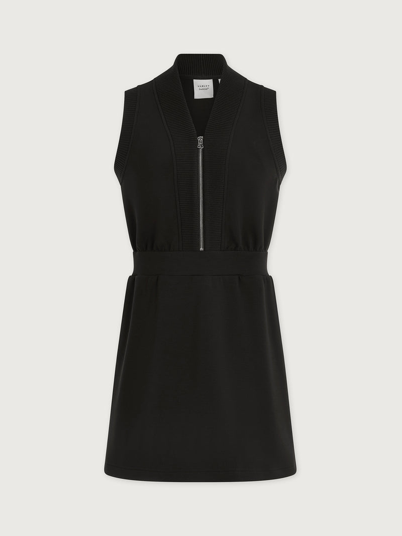 Polyanna Half-Zip Dress