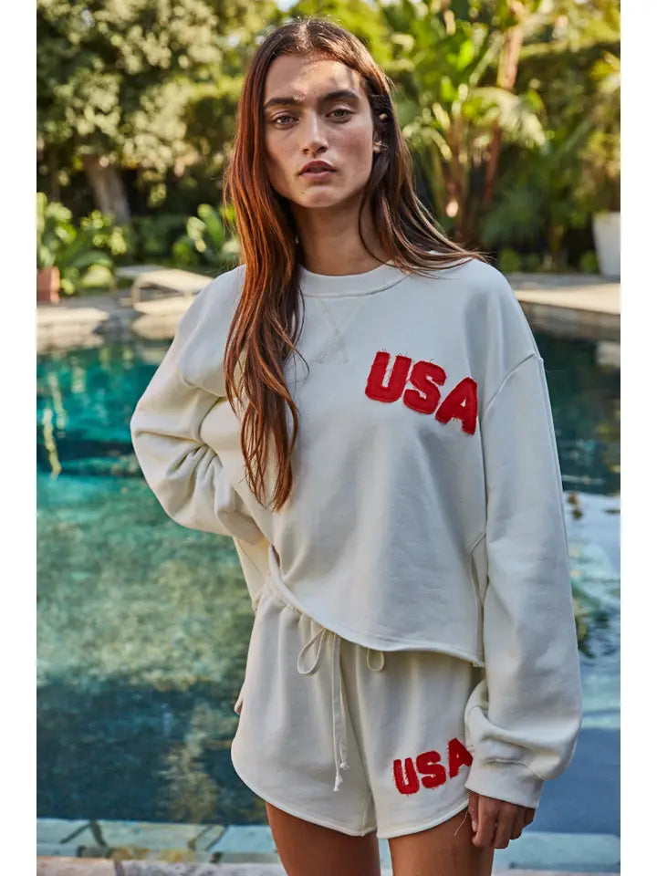 USA Patch Shorts